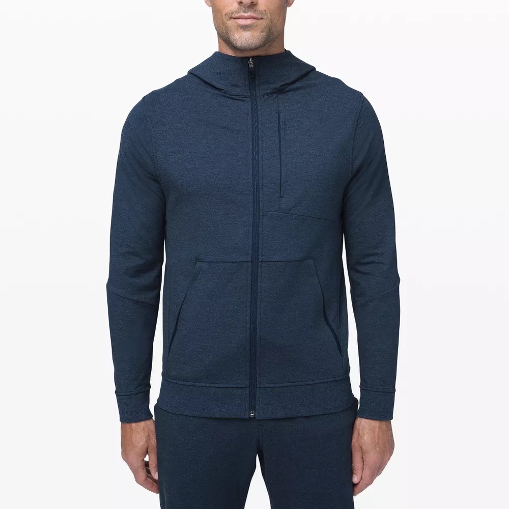 NWT Lululemon City Swear Zip Hoodie in navy